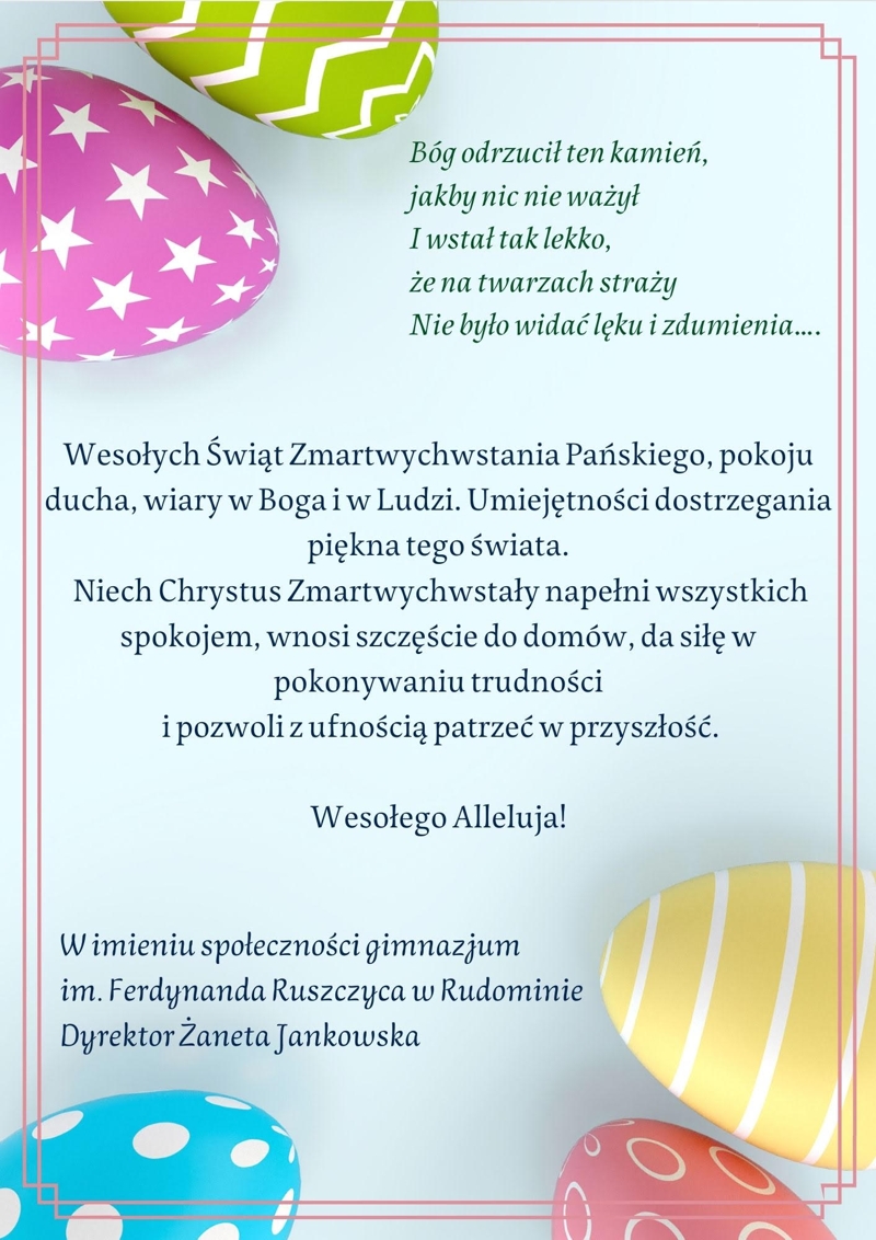 Wesołego Alleluja