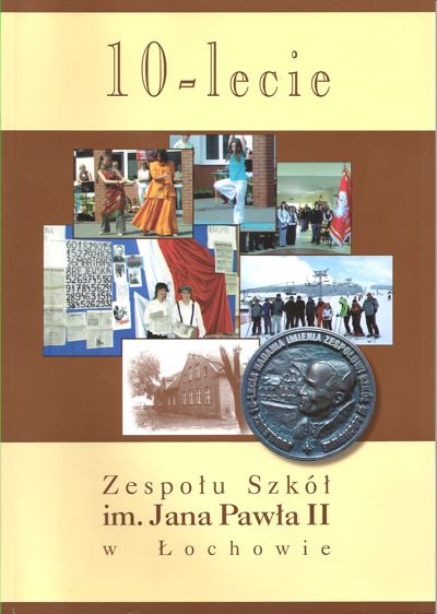 Zdjęcie przedstawia pierwszą stronę okładki albumu 10-lecia