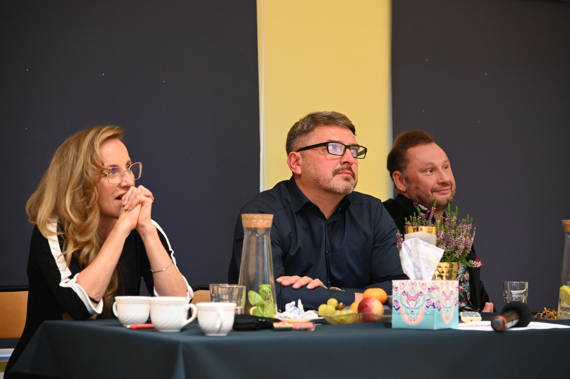 Prelegencji podczas konferencji Nie jesteś sam
