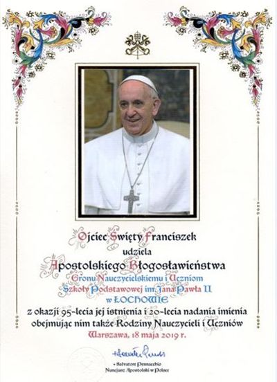 Błogosławieństwo Franciszka