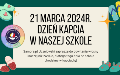 Zdjęcie do Zał&oacute;ż kapcie, idzie wiosna