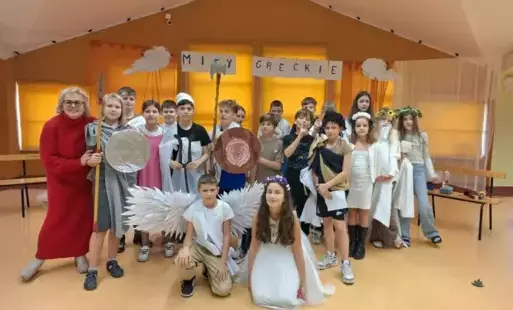 Zdjęcie do Olimpijscy bogowie na naszych korytarzach 