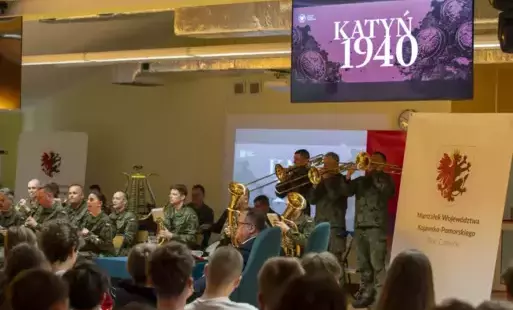 Uroczystość patriotyczna z okazji 85. rocznicy Zbrodni Katyńskiej