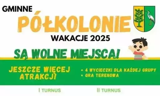 Zdjęcie do Wolne miejsca na p&oacute;łkoloniach