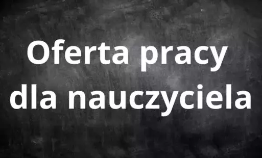 oferta pracy dla nauczyciela terapeuty pedagogicznego
