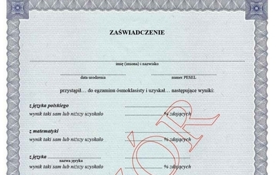 Zdjęcie do Odbi&oacute;r zaświadczeń o wynikach egzaminu &oacute;smoklasisty