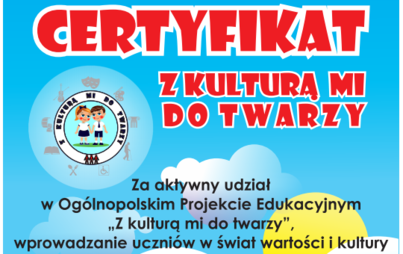 Zdjęcie do Z kulturą nam do twarzy
