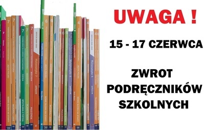 Zdjęcie do Zwracamy podręczniki szkolne do biblioteki
